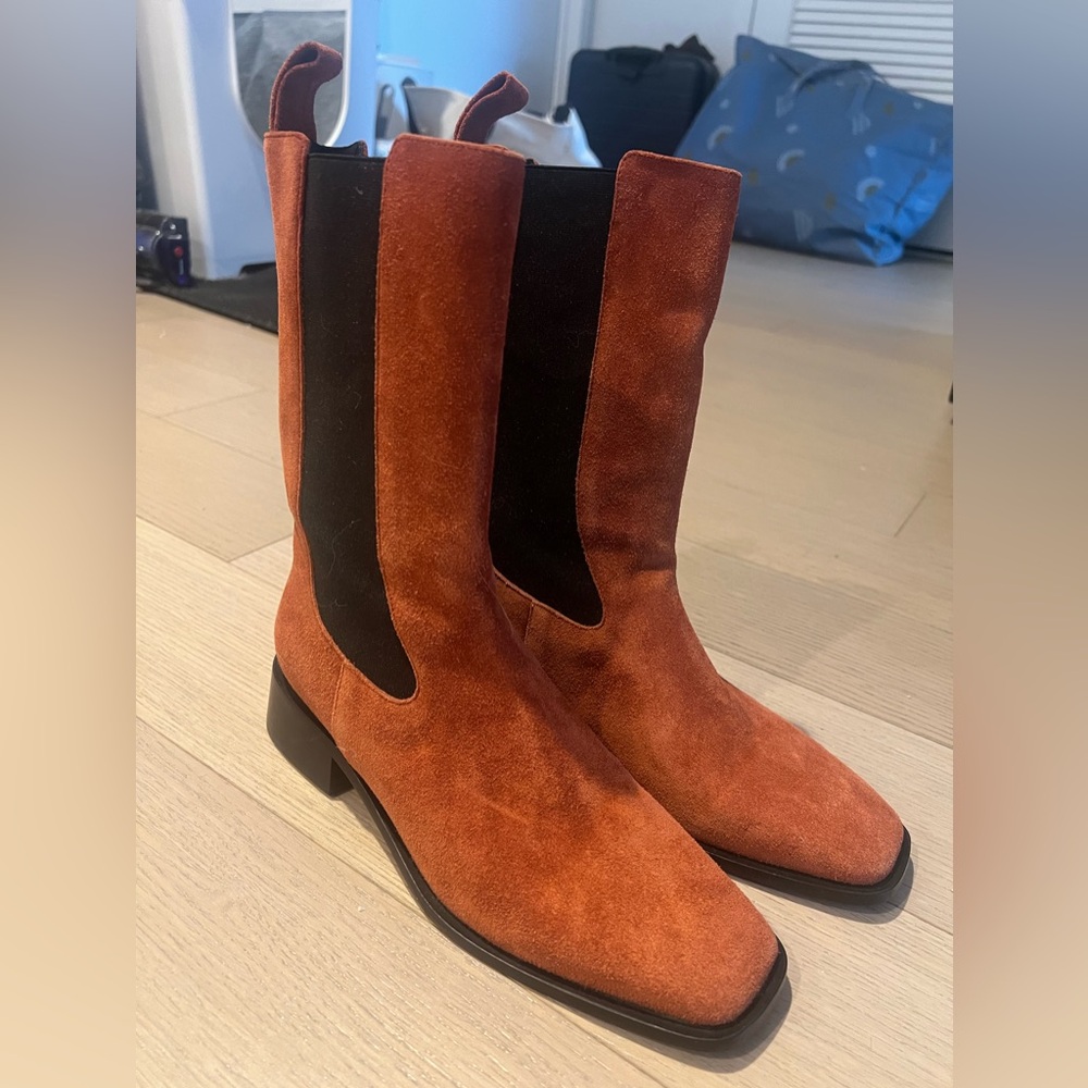 Neous mid calf boots